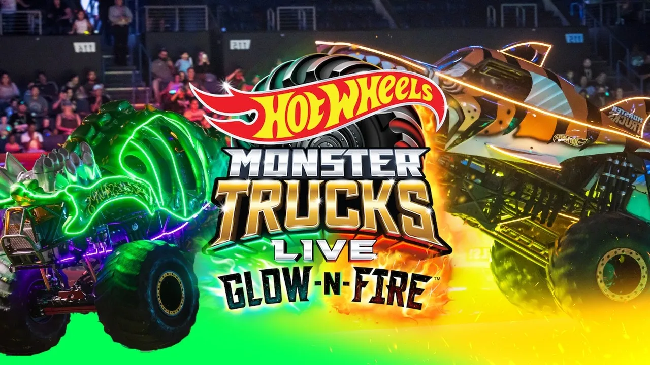 Hot Wheels Monster Trucks Live Glow-N-Fire