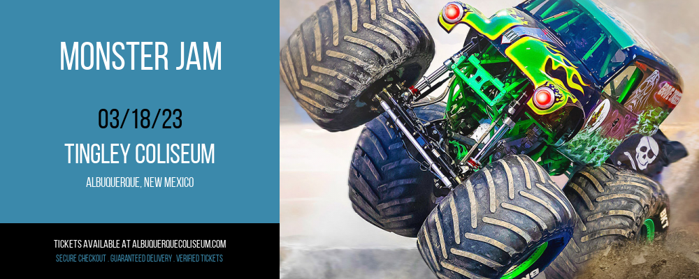 Monster Jam at Tingley Coliseum tickets Monster Jam at Tingley Coliseum