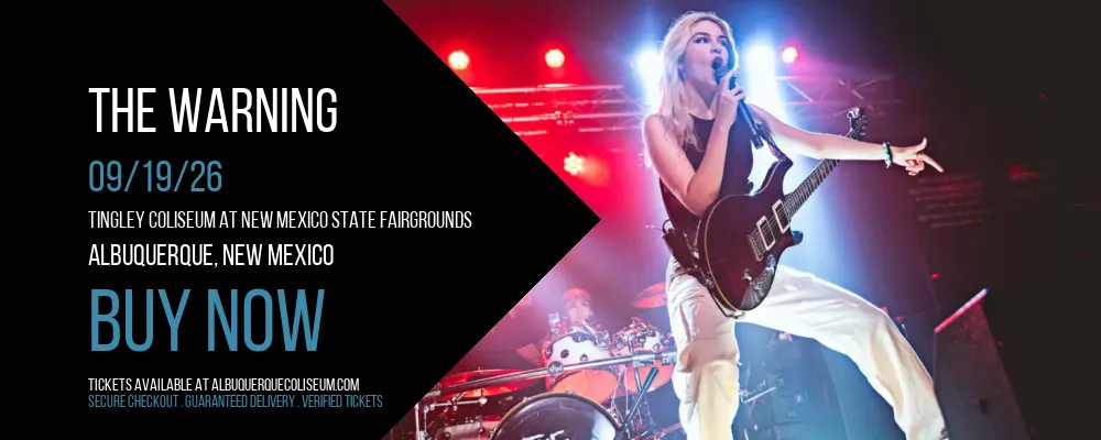 The Warning at Tingley Coliseum at New Mexico State Fairgrounds