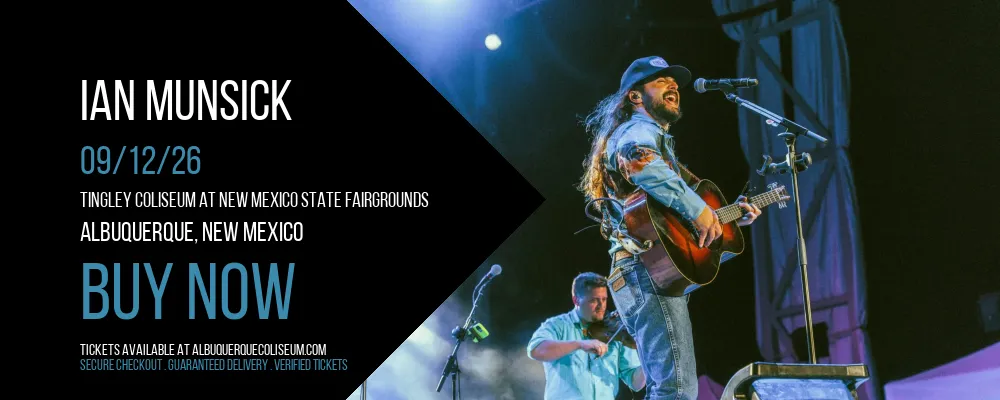 Ian Munsick at Tingley Coliseum at New Mexico State Fairgrounds